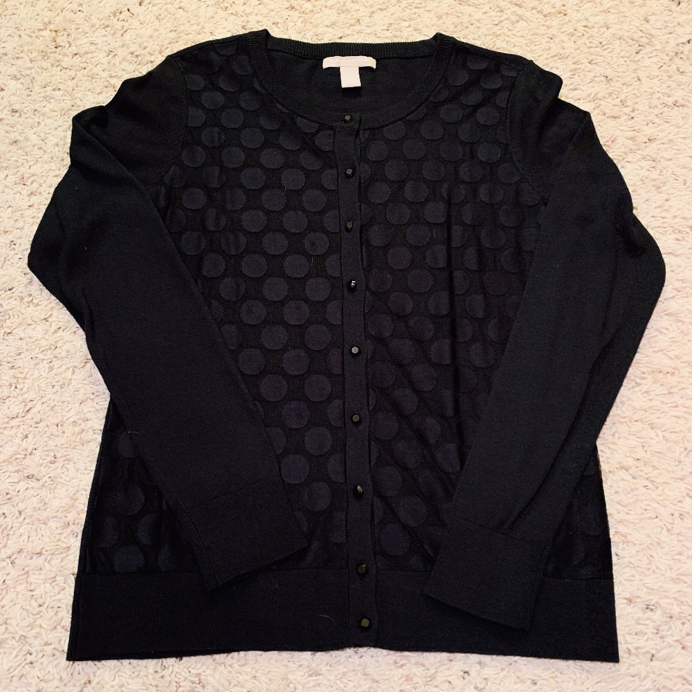 Banana Republic Polka Dot Cardigan